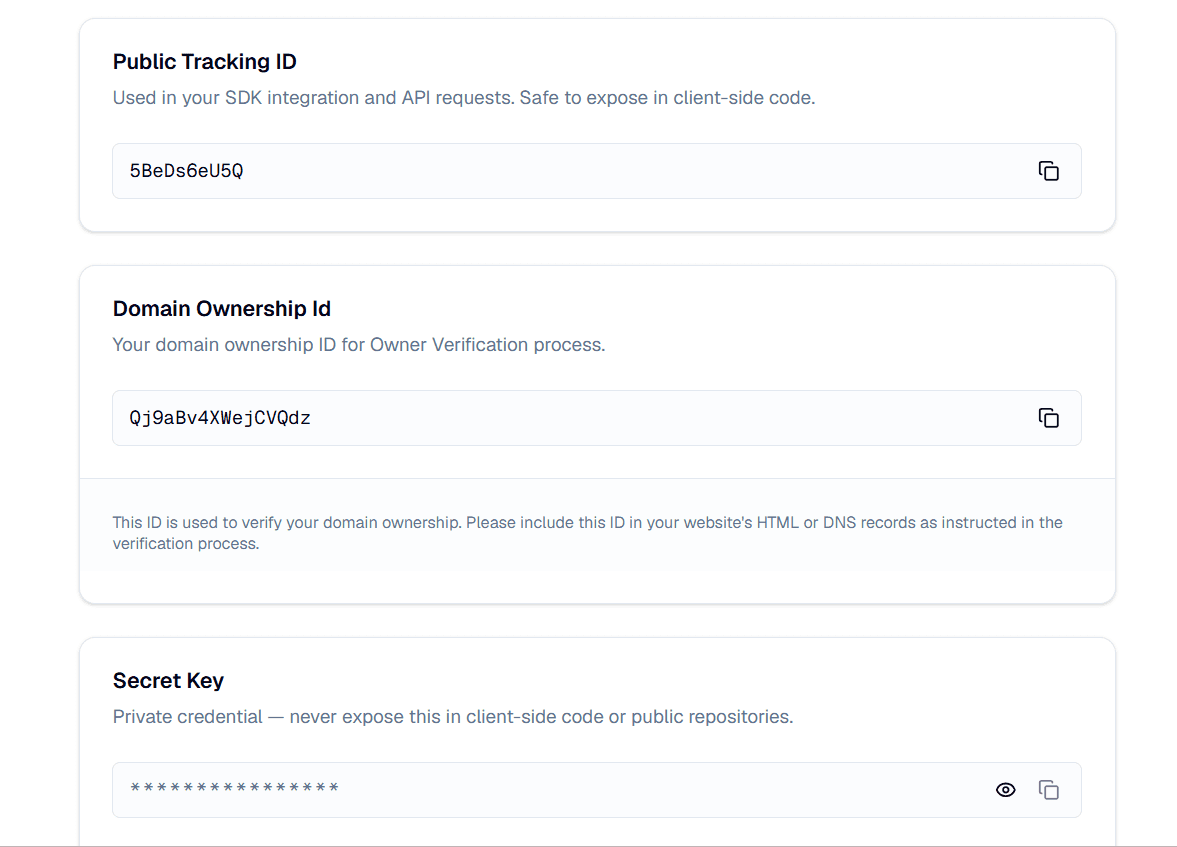 Ucoder Insight API Keys